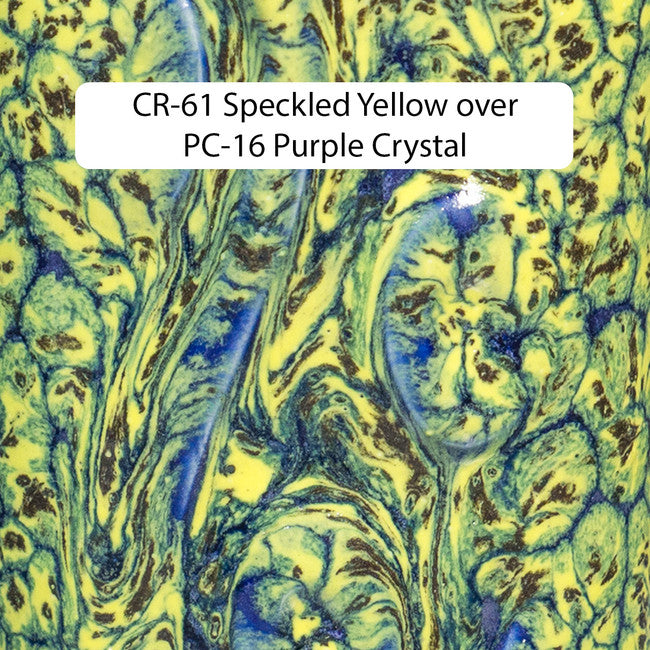CR-61 Speckled Yellow  Crawl Pint