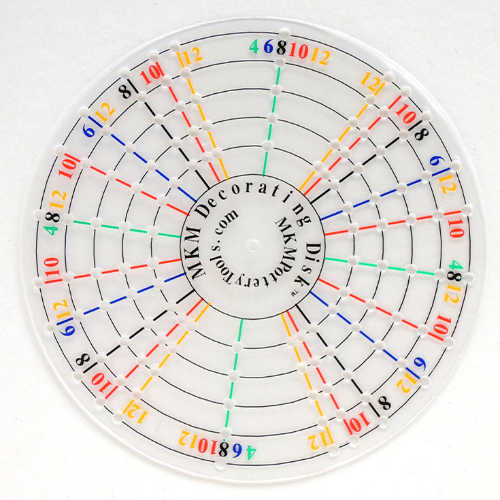 DD-04 Decorating Disks- Set of 2 Small