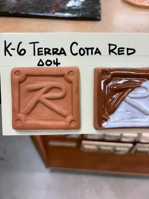 K-6 TERRA COTTA RED CLAY