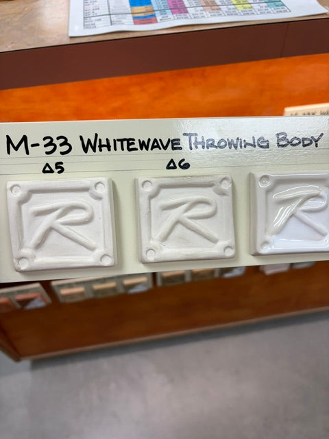 M-33 WHITEWARE THROWING CLAY