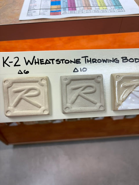 K-2 WHEATSTONE STONEWARE CLAY