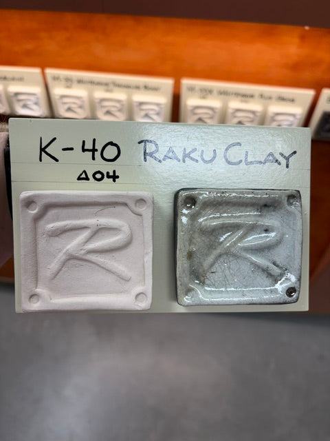 K-40 RAKU CLAY