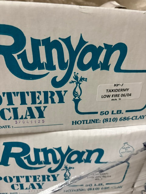 RP-7 Taxidermy Clay LOW FIRE 50#