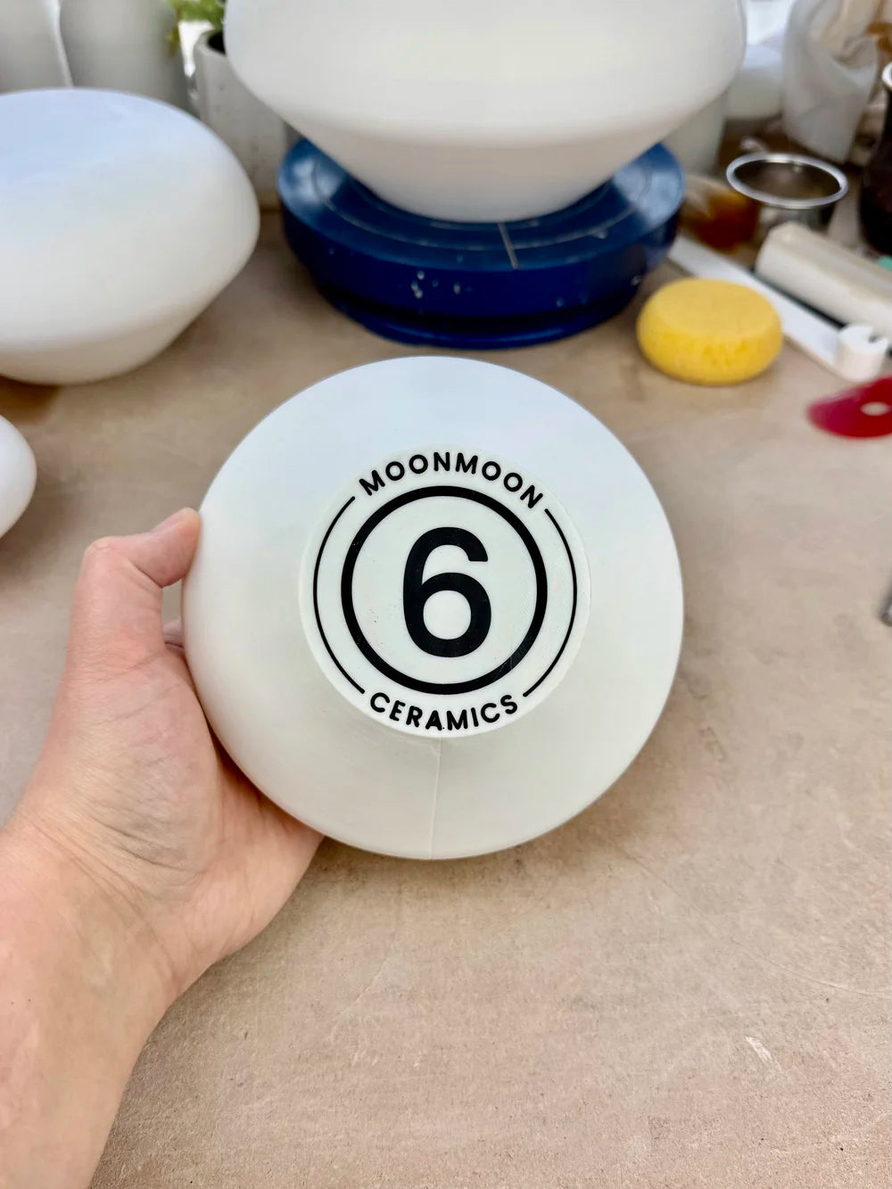 MOONMOON SHROOM PUCK 6"X3"