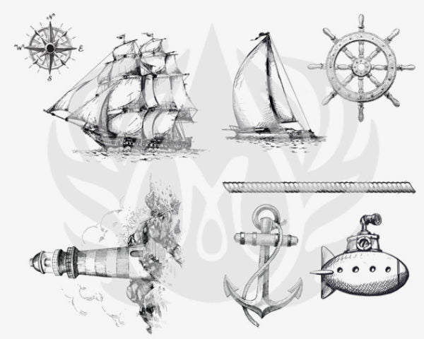 DSS0100 NAUTICAL  SILK