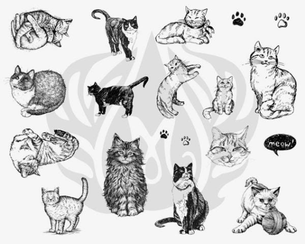 DSS0120 Cats Silkscreen