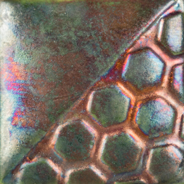 RK-107 Oil Slick Raku Glaze Pint